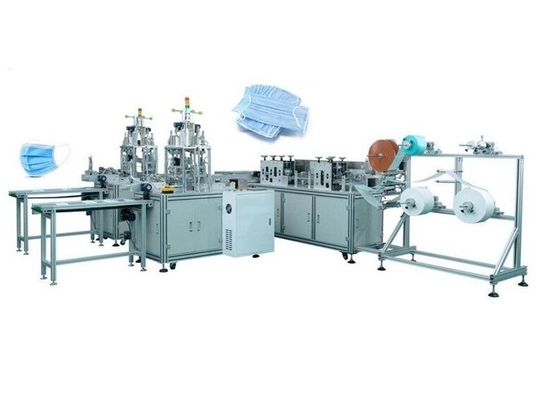 Automatic All-in-one Disposable Surgical Face Mask Making Machine
