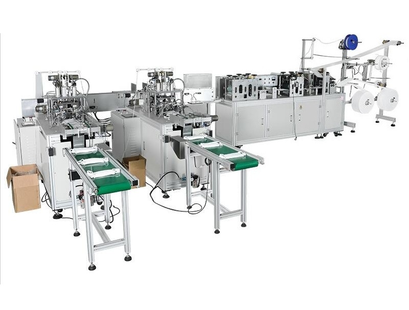 Full Automatic Disposable Surgical Medical Face Mask Making Machine
